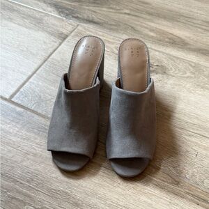Target Women's Gray Mules